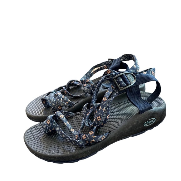 Chaco Womens ZX/2 Classic Sandals Blue Aztec Strap Adjustable J106593 Size 6. - Picture 4 of 6